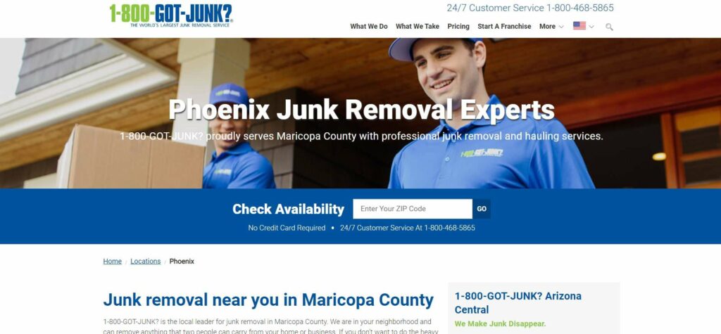 1-800-GOT-JUNK Homepage