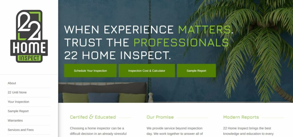 22 Home Inspect Homepage
