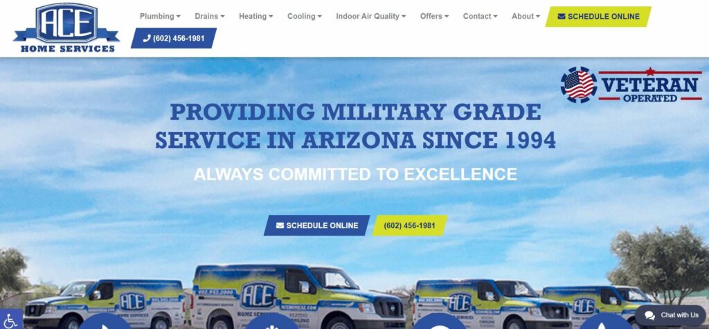 ACE Home Services Homepage