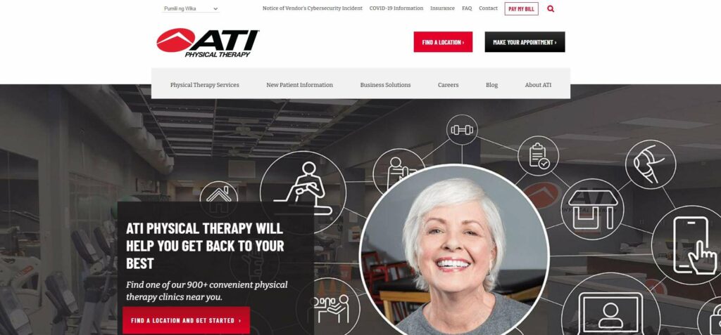 ATI Physical Therapy Homepage
