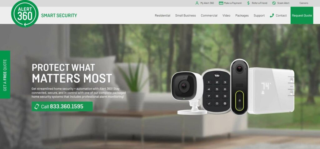 Alert 360 Homepage