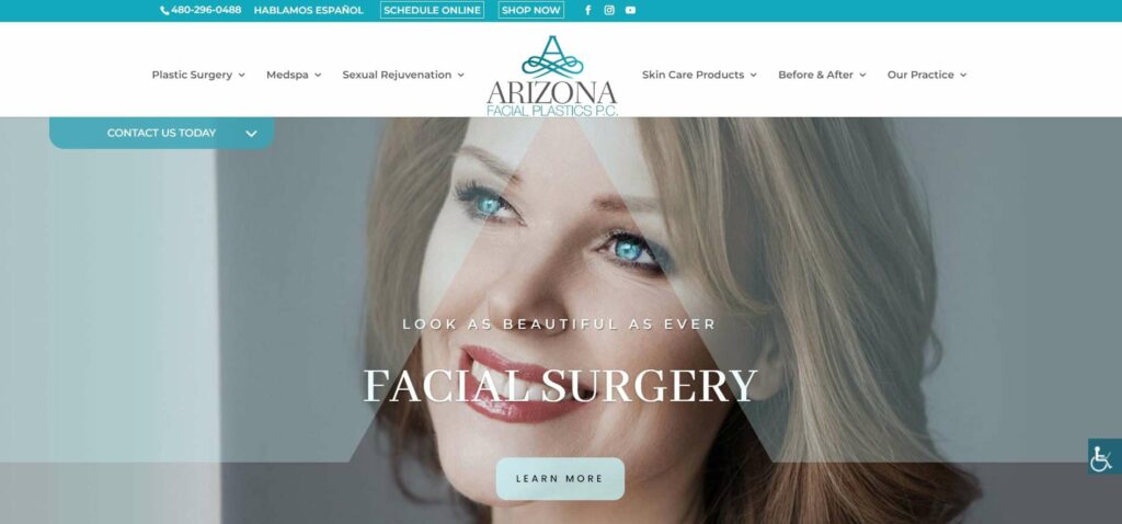 Arizona Facial Plastics Homepage
