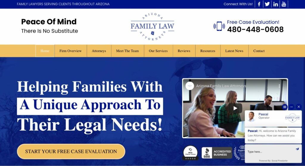 Arizona Family Law Attorneys Homepage