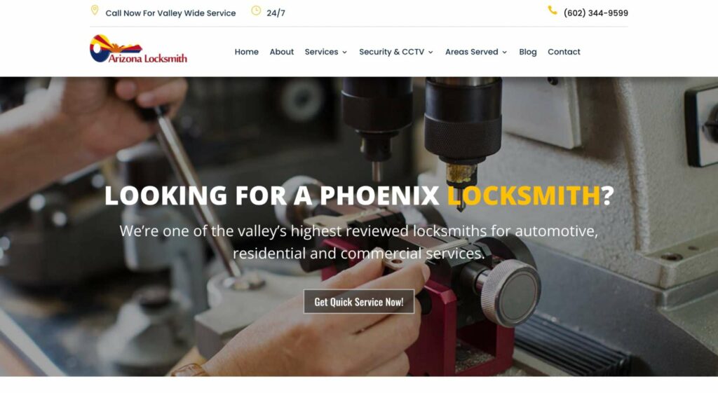 Arizona Locksmith Homepage