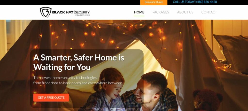 Black Hat Security Homepage