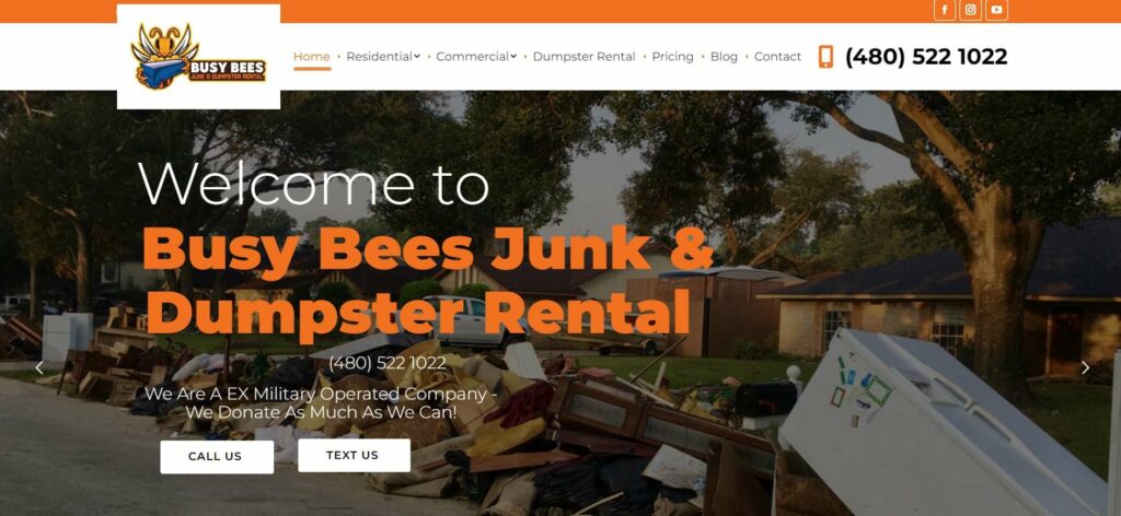 Busy Bees Junk Homepage