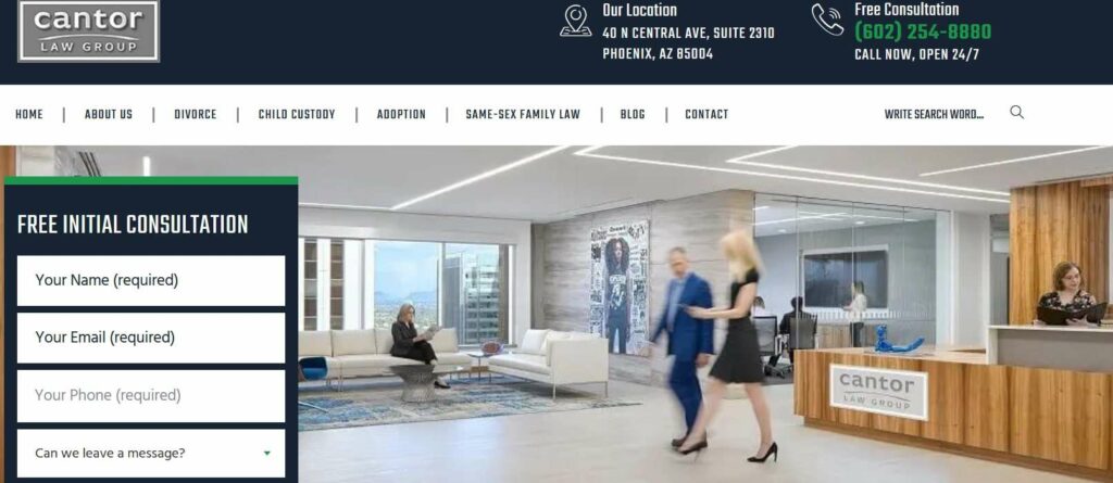 Cantor Law Group Homepage