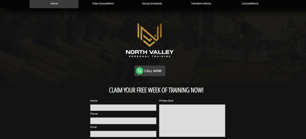 Chris Turner – North Valley Personal Training Homepage