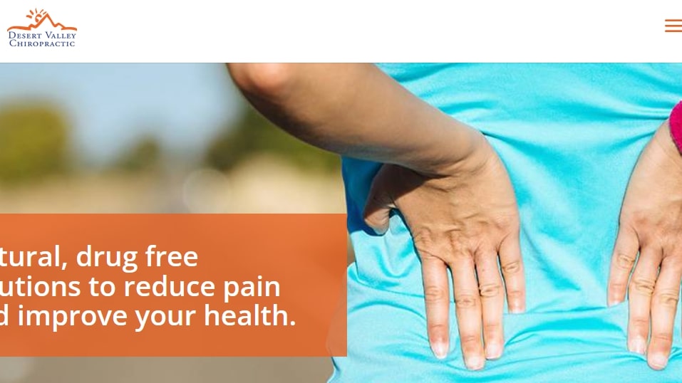 Desert Valley Chiropractic Homepage