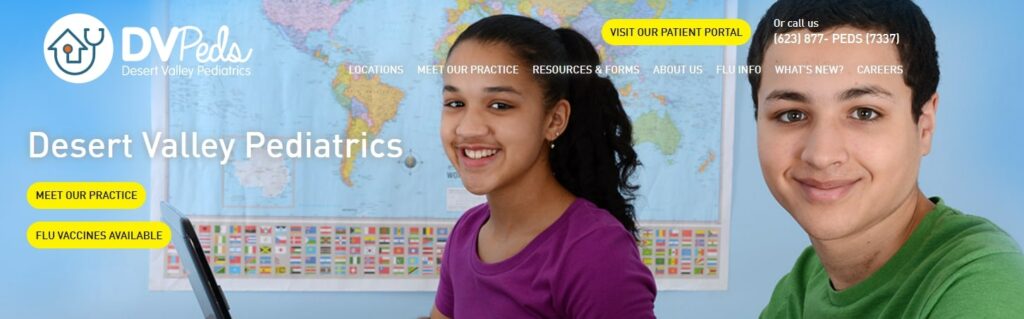 Desert Valley Pediatrics Homepage