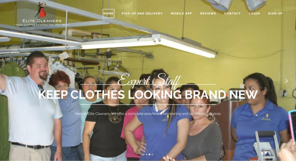 Elite Cleaners Phoenix Homepage