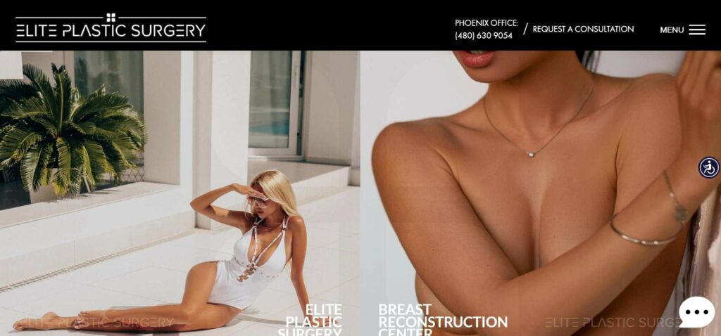 Elite Plastic Surgery Homepage