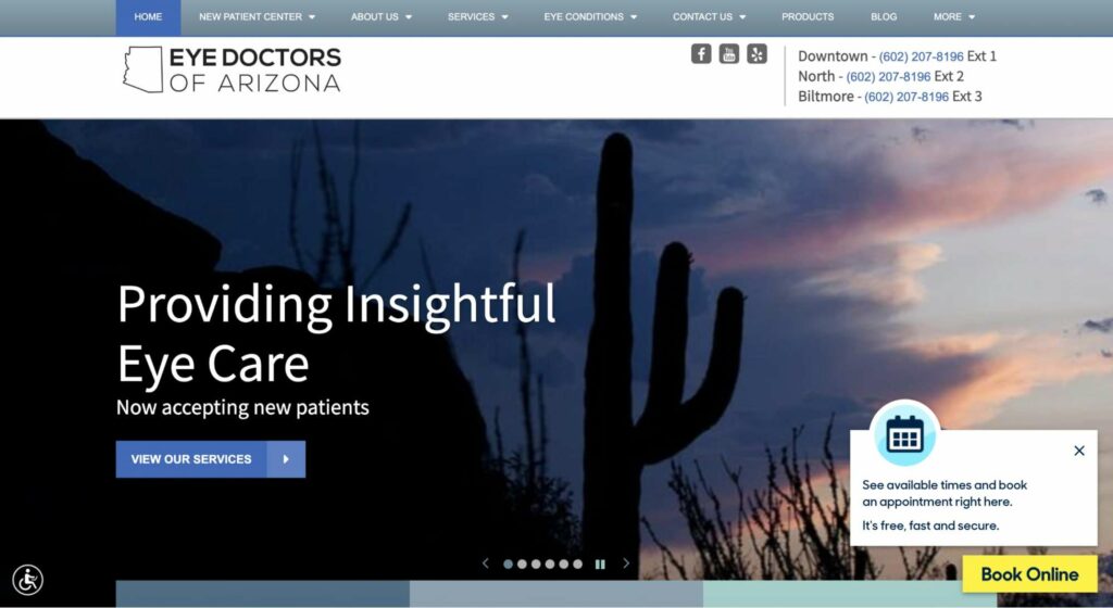 Eye Doctors of Arizona - Lasik Center of Phoenix Homepage
