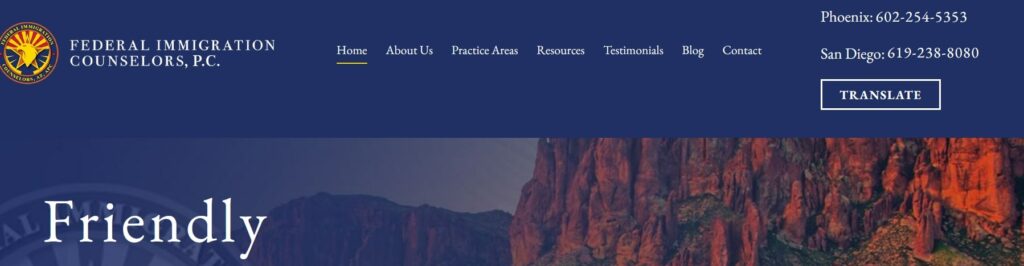 Federal Immigration Counselors Homepage