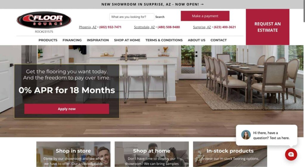 Floor Source - Phoenix Homepage