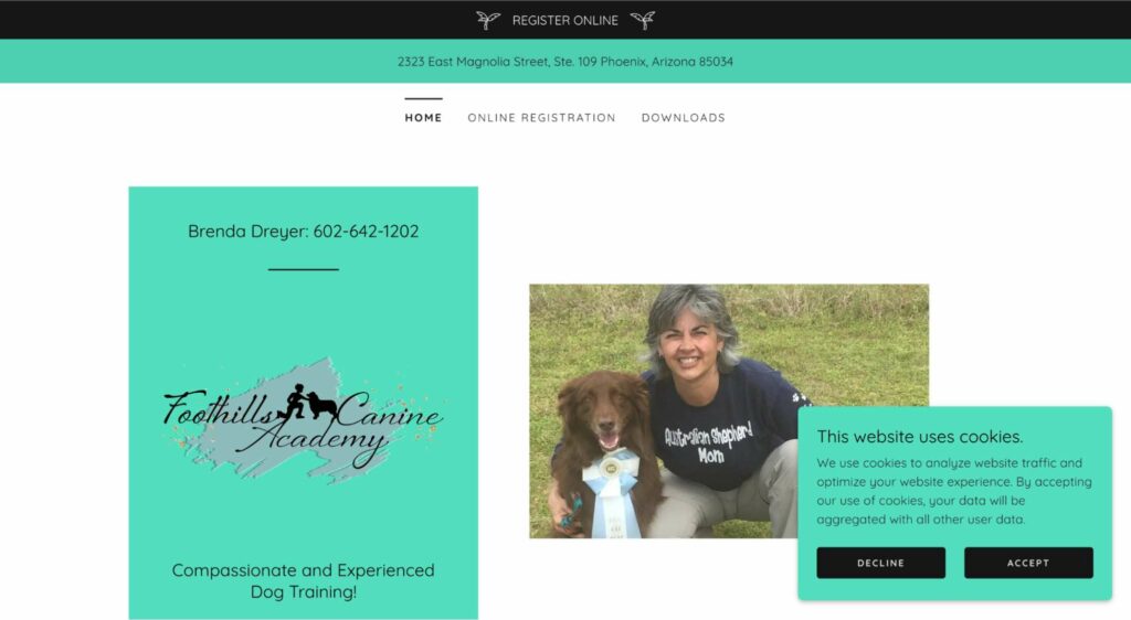 Foothills Canine Academy Brenda Dreyer Homepage