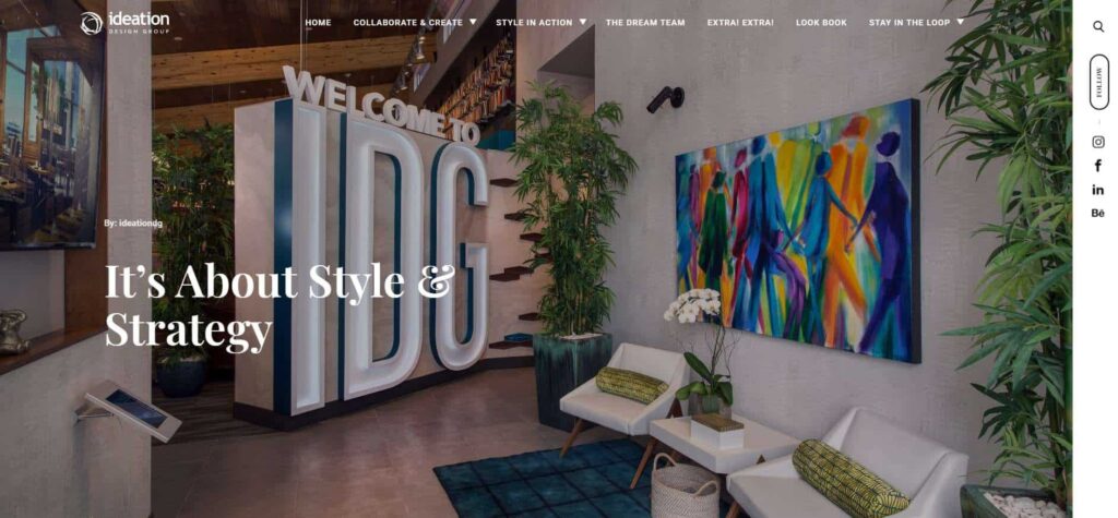 Ideation Design Group Homepage