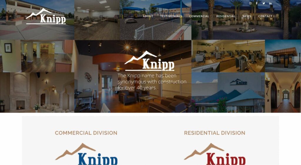 Knipp Contracting Homepage