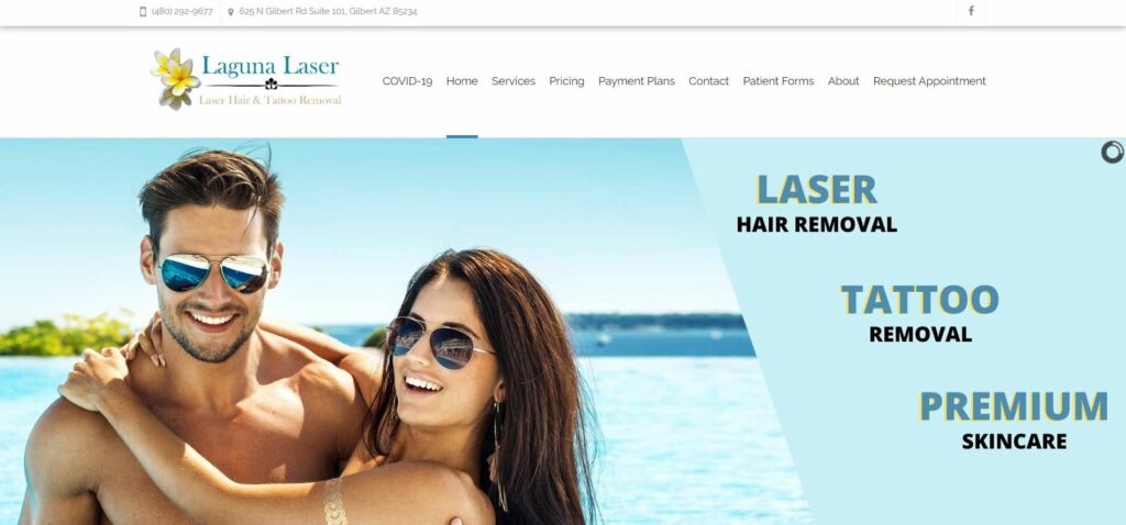 Laguna Laser Hair and Tattoo Removal Homepage