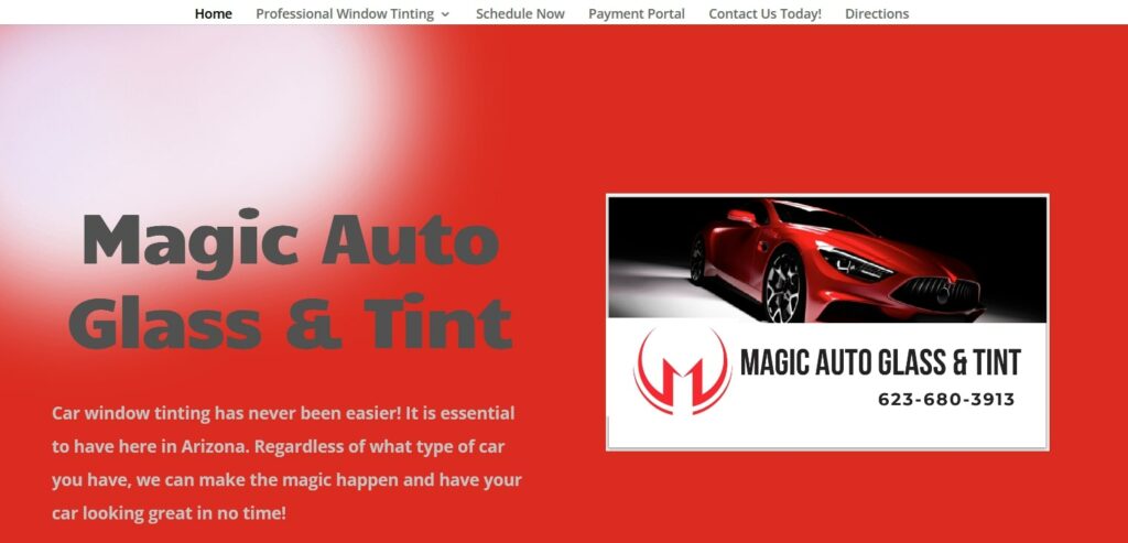 Magic Window Tint Homepage