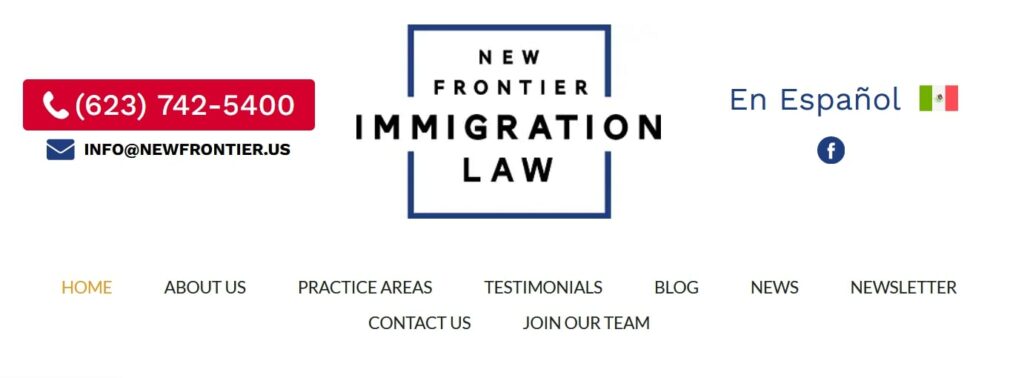 New Frontier Immigration Law Homepage