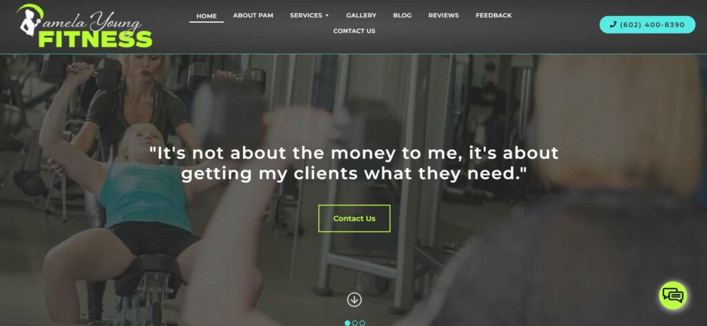 Pamela Young – Pamela Young Fitness Homepage