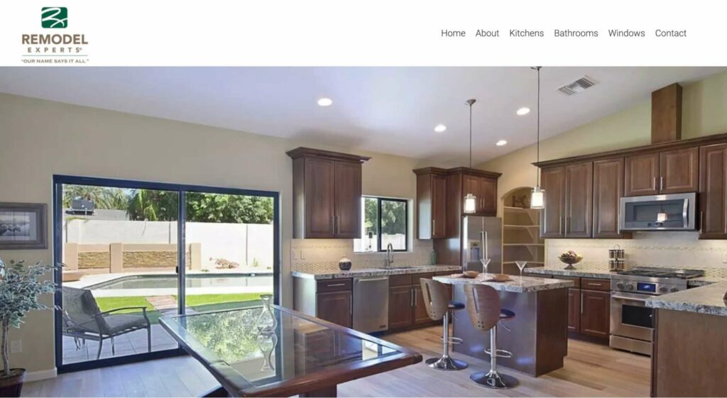 Remodel Experts Homepage