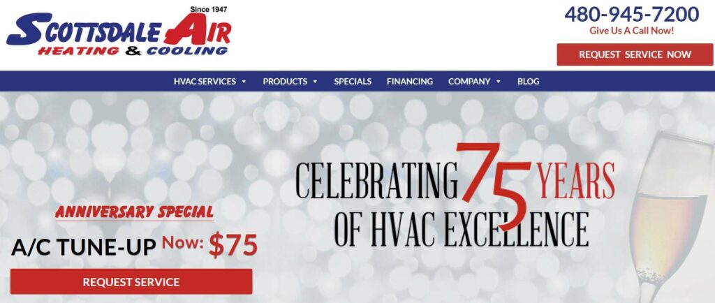 Scottsdale Air Heating & Cooling Homepage