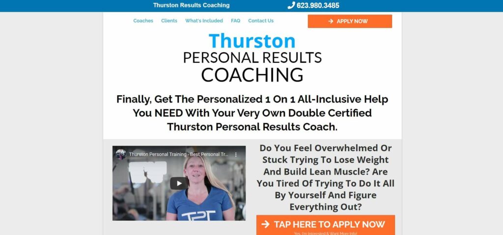 Seth Thurston – Thurston Personal Training Homepage