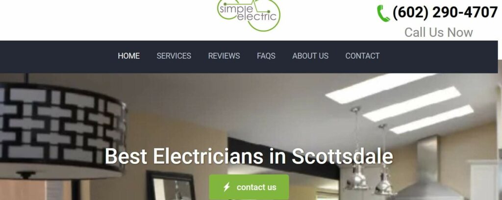 Simple Electric Homepage