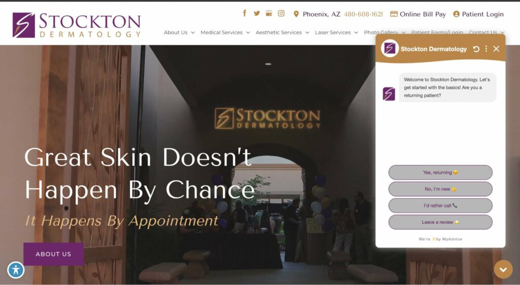 Stockton Dermatology Homepage