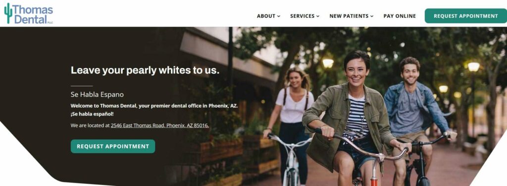 Thomas Dental Homepage