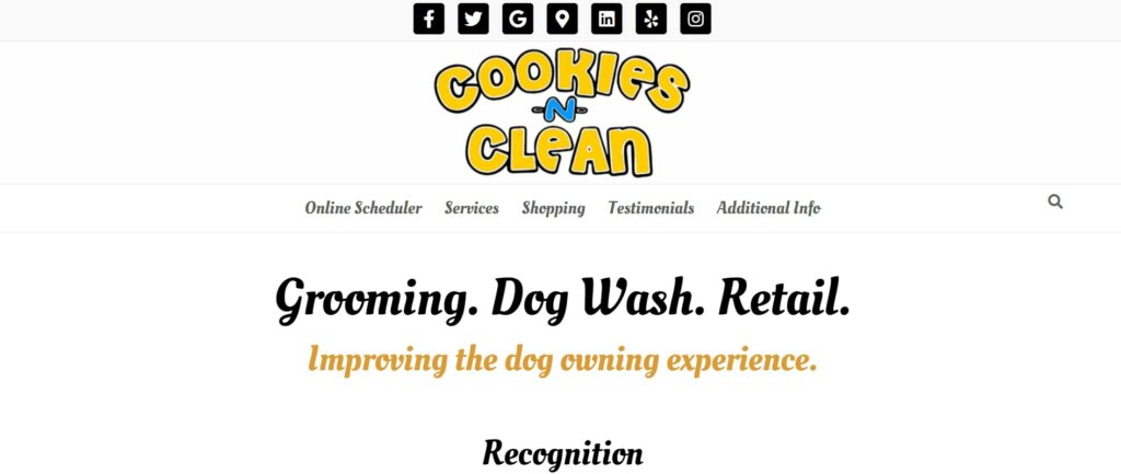 Cookies N’ Clean Homepage