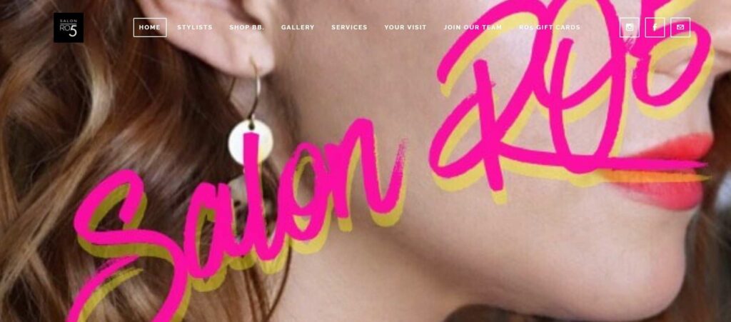 Salon RO5 Homepage