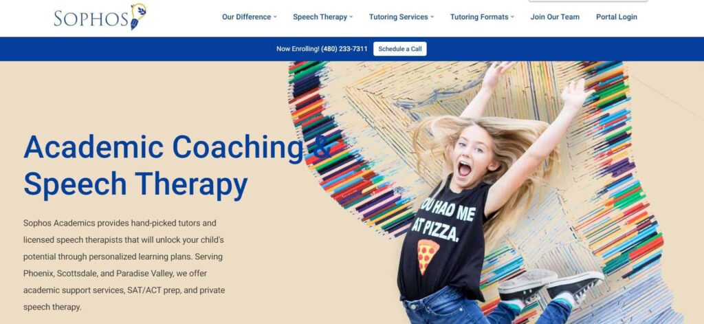 Sophos Speech & Academic Support Homepage
