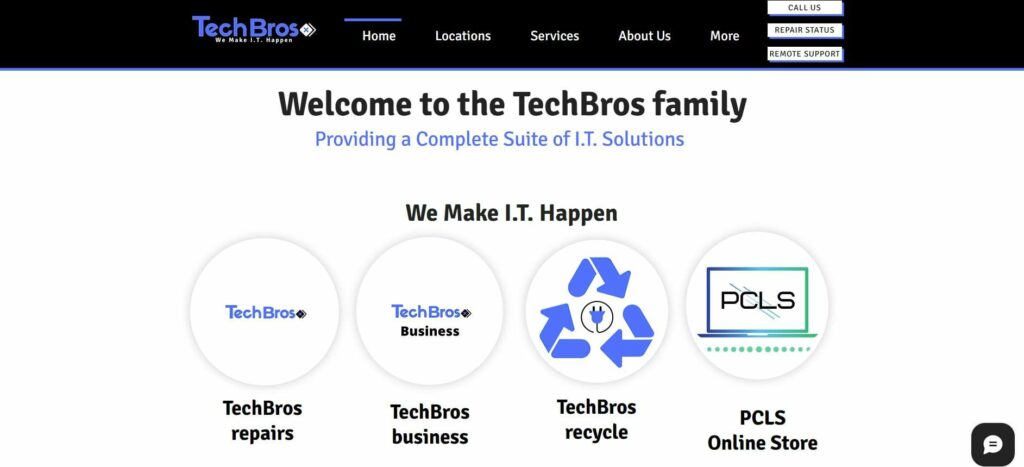 TechBros Homepage