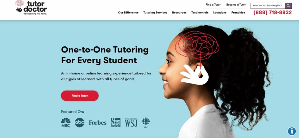 Tutor Doctor Homepage