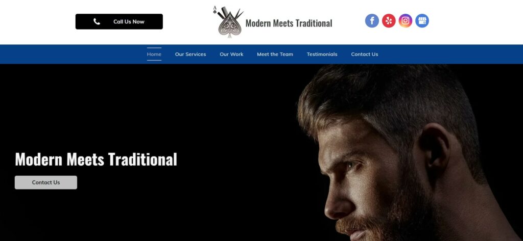 Ace of Fades Executive Barber Shop Homepage