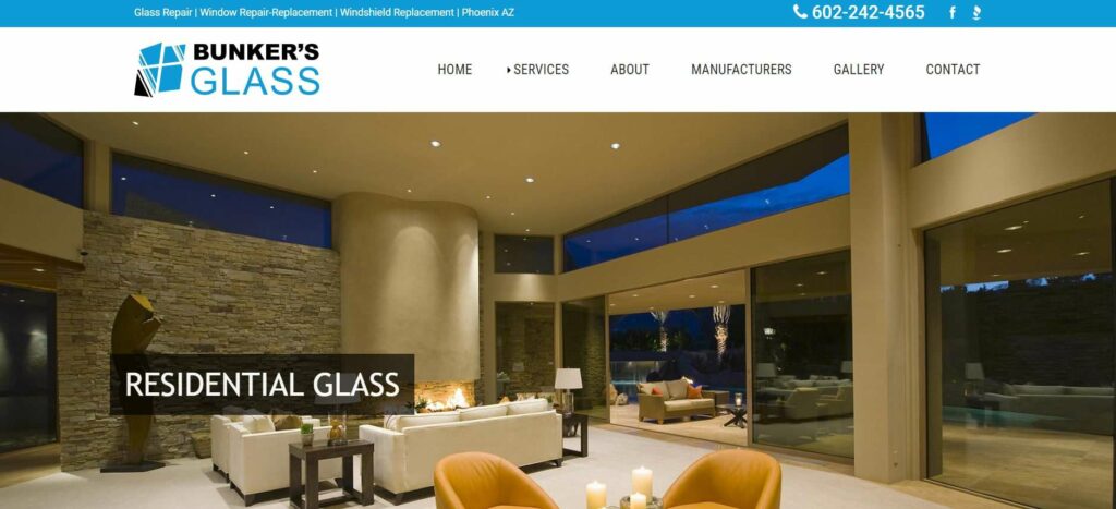 Bunker’s Glass Homepage