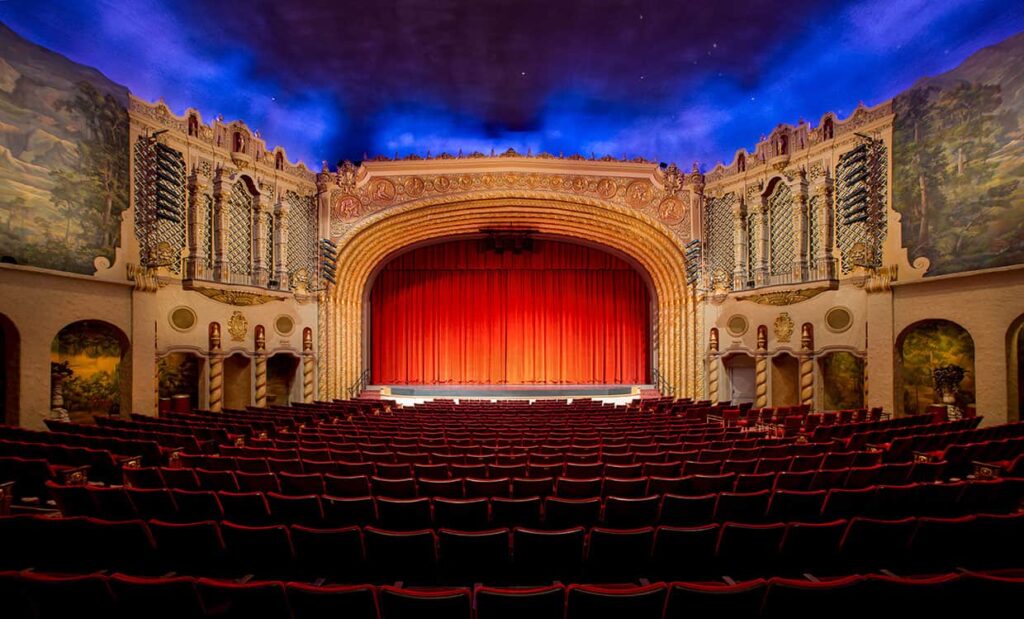 Catch a live performance at the beautiful Orpheum Theater