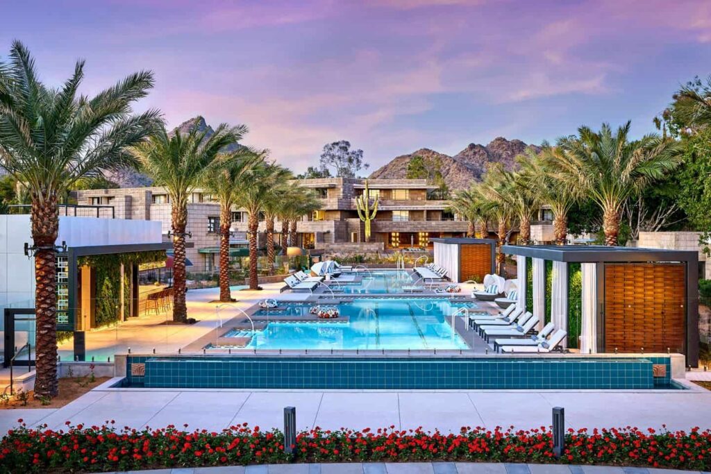 Cool down at the Arizona Biltmore