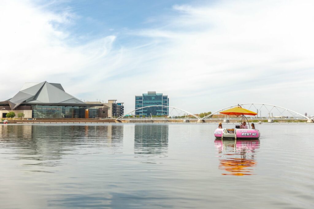 Soak up the sun at Tempe Beach Park