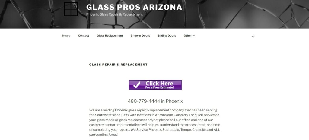 Window and Glass Pros Homepage