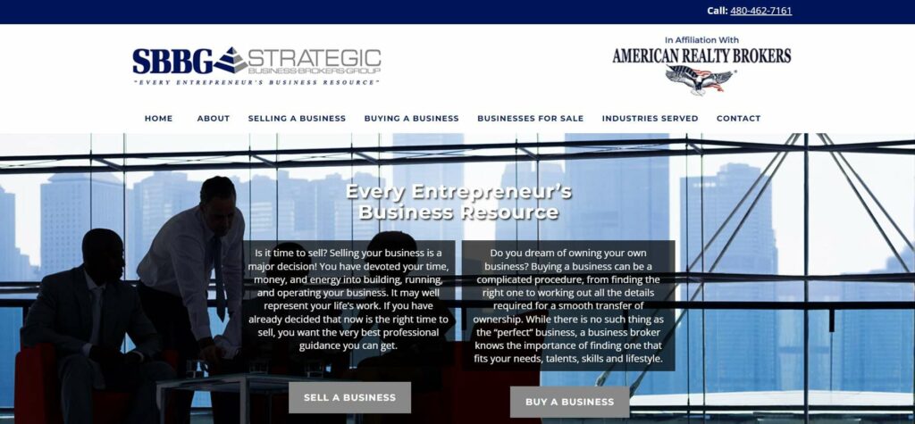 Brian Bond – Strategic Business Brokers Group Homepage