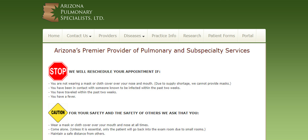 Dr. Gabriel Colceriu, M.D. – Arizona Pulmonary Specialists, Ltd. Homepage