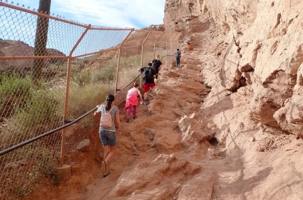 Hike any of the challenging trails on Camelback Mountain