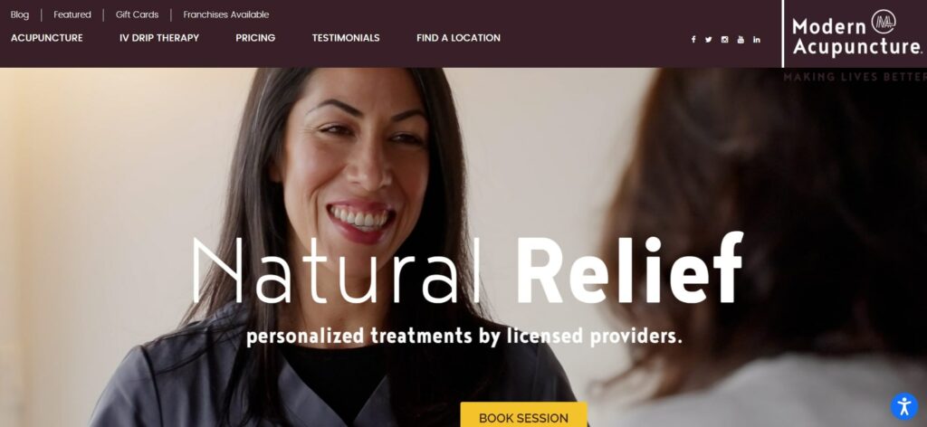 Modern Acupuncture Homepage