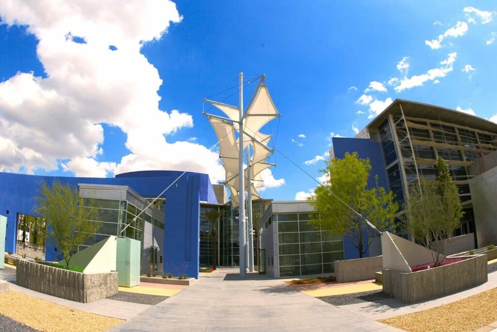 Spend the day admiring works of art at the Mesa Arts Center