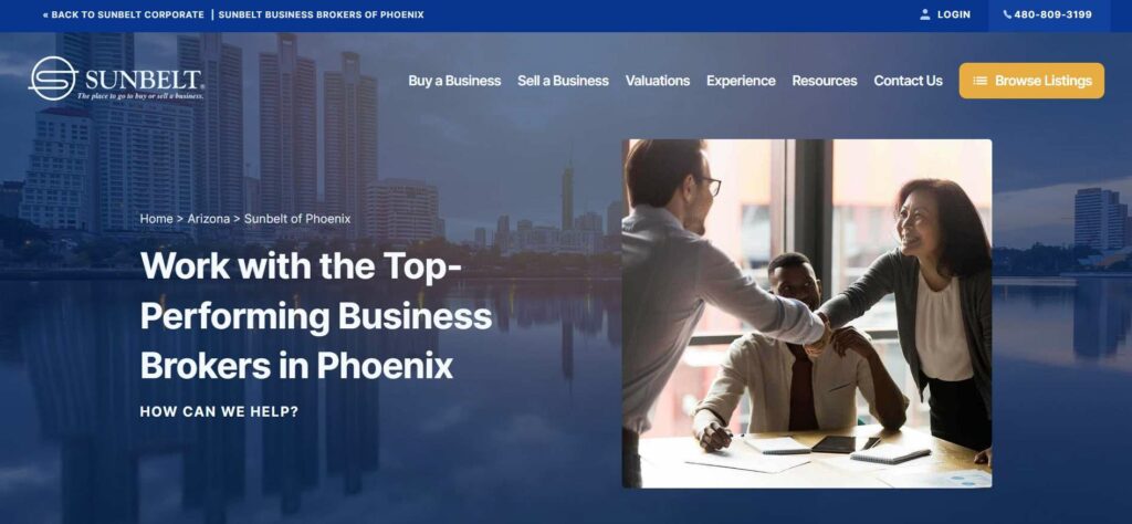 Tim Whipple – Sunbelt Business Brokers Homepage