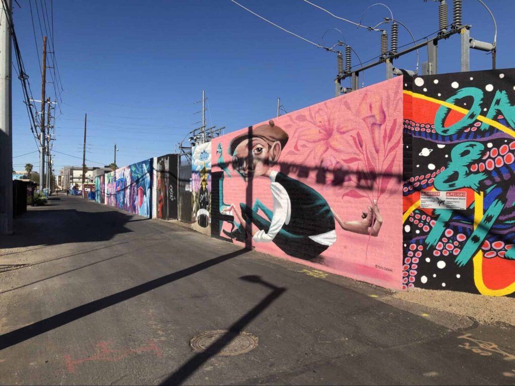 1 ½ Street a.k.a. Mural Alley